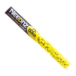 
                  
                    Fjuka ‘NEEONZ’ Hyper-Fluoro Hookbait 7mm - Well Hello Yellow! Trade pack
                  
                
